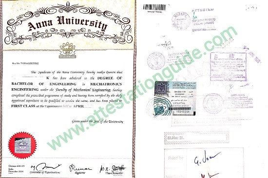 Educational Certificates Attestation